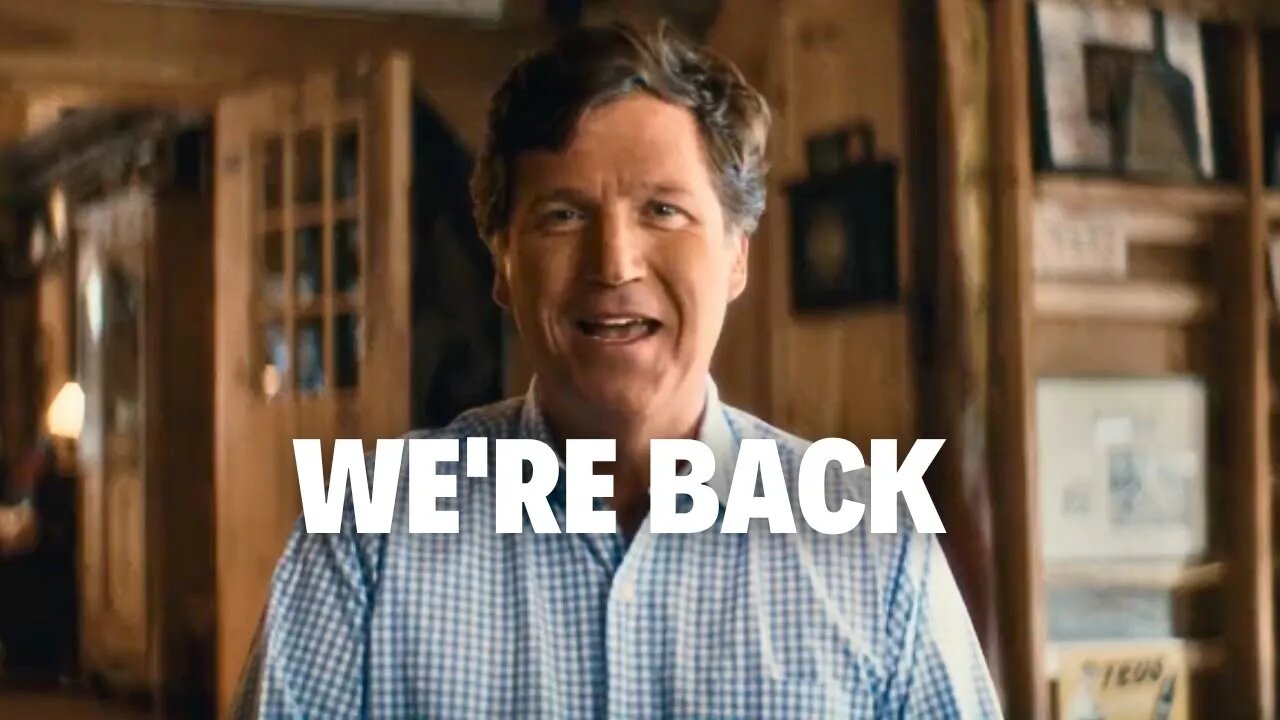 Tucker Carlson Announces His NEW SHOW on Twitter