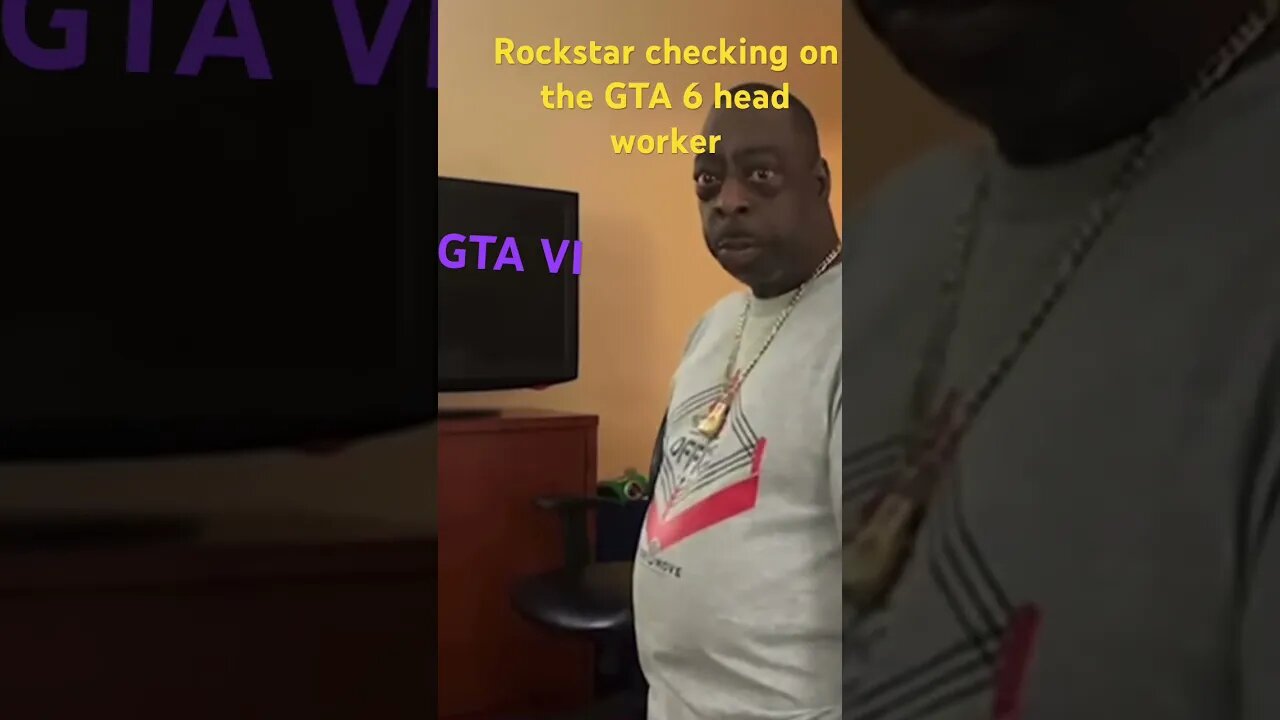 Rockstar checking on GTA 6 head worker🤣 #viral #funny #gta #lol #videogames #comedy #rockstargames