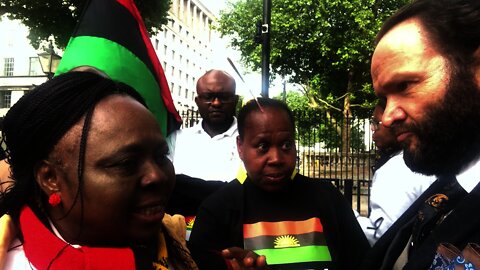 Leader of Biafra People British National Nnamdi Kanu In Jail 2to5 million Biafra Genocide By Muslims