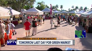 Free trees being given away at West Palm Beach GreenMarket