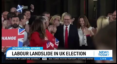 LABOUR LANDSLIDE IN UK ELECTION