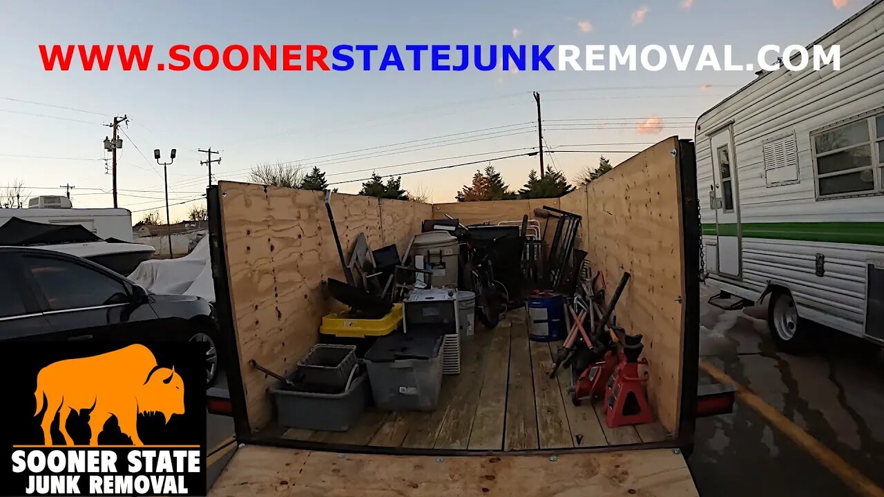 SORTING SCRAP METAL AND BIG UPDATES TO THE UTILITY TRAILER | SOONER STATE JUNK REMOVAL | OKLAHOMA