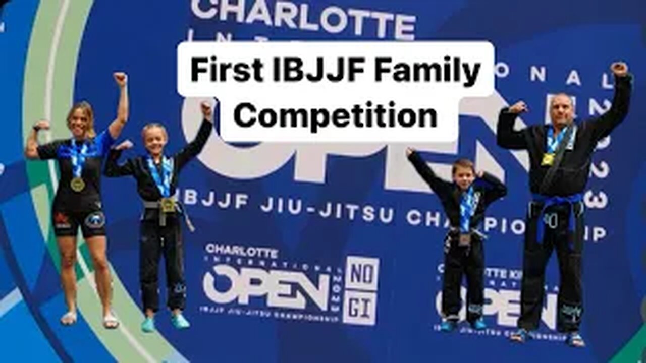 JIU JITSU FAMILY'S HIGHLIGHTS FROM VERY FIRST IBJJF COMPETITION