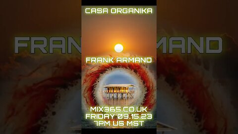 Join me this Friday on mix365.co.uk live or stay tuned here for the upload. #organichouse #edm