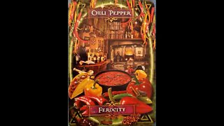 #10 Witches' Kitchen Oracle Cards Chili Pepper