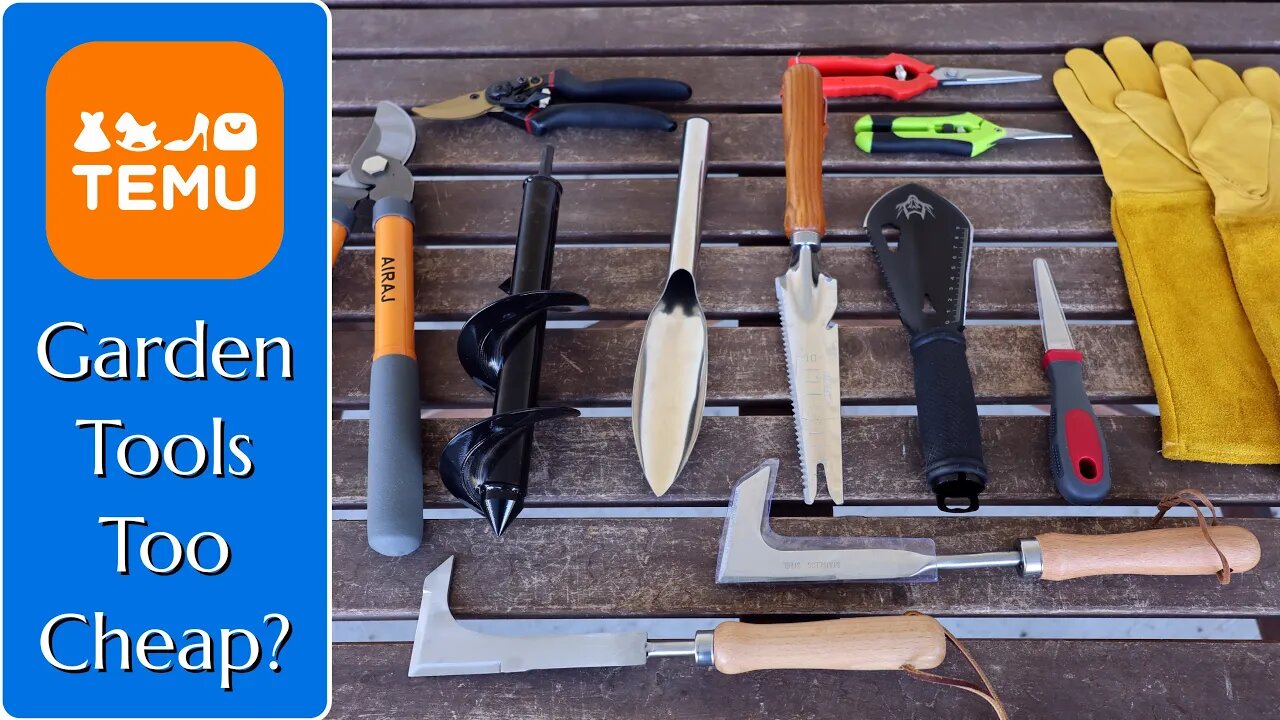 Are Temu Garden Tools Too Cheap to Be Any Good?