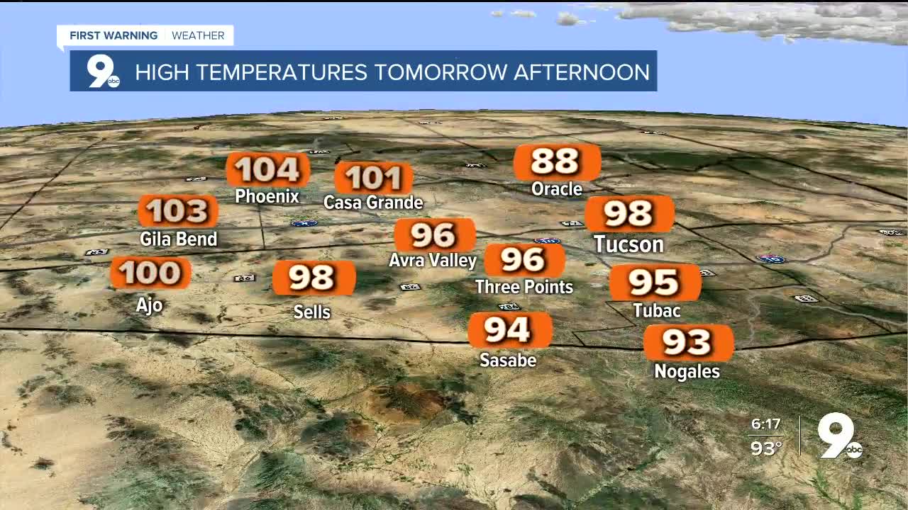 Getting even warmer as Fall arrives