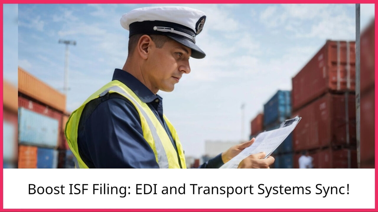 Efficient ISF Filing: The Power of EDI and TMS Integration!