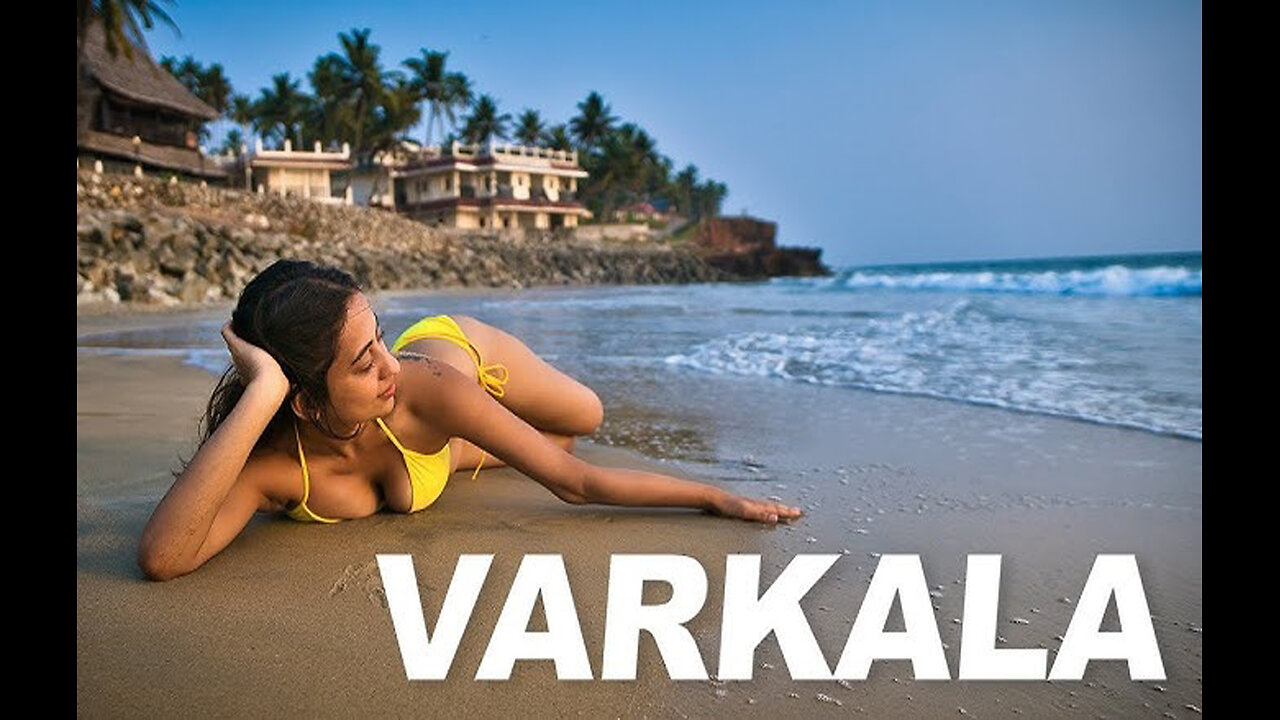 Kerala's best beaches in Varkala! Cliff cafes, sea food and things