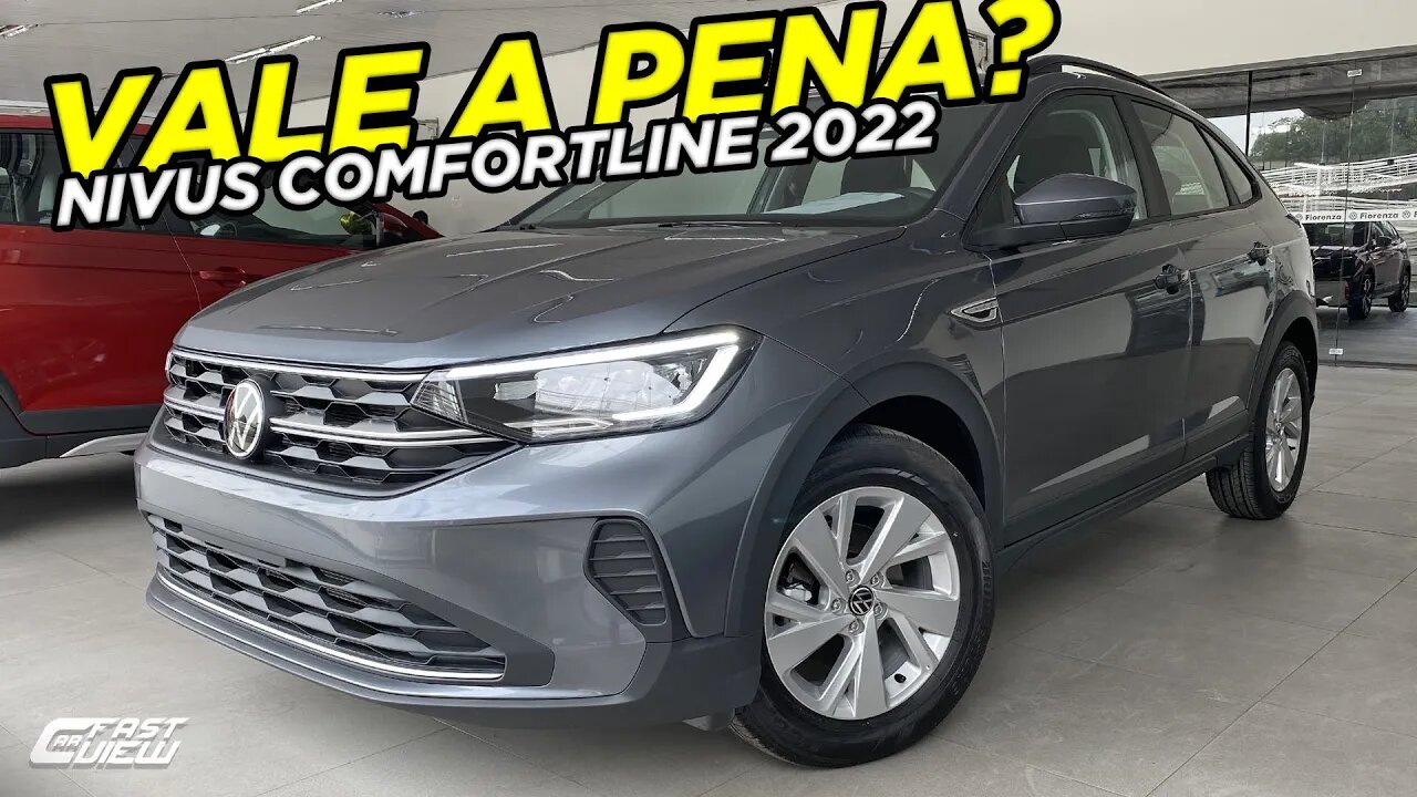 VOLKSWAGEN NIVUS COMFORTLINE 2022 VALE A PENA COM A CHEGADA DO NOVO FIAT PULSE? 🤔