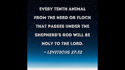 Why do so many walk away from YAHUSHUA? This explains the Narrow Way. Lev. 37:32 Every 10th Sheep, a red painted mark/Ezekiel 20:37 "I will make you pass under the rod," by David Wilkerson