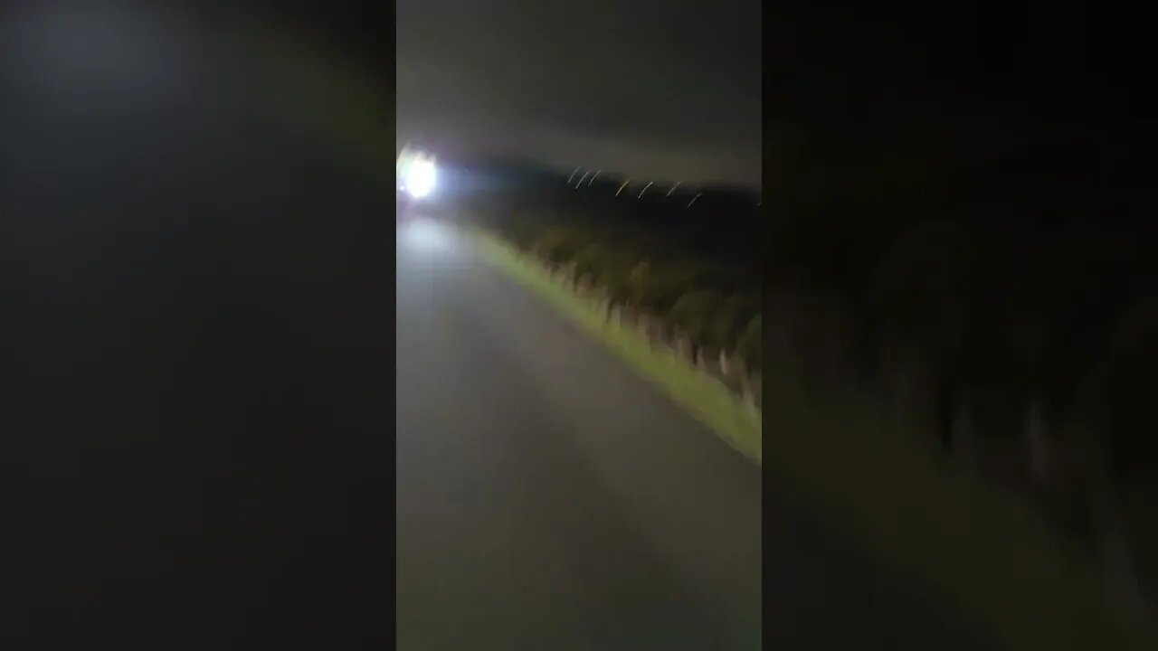 Passing cyclists on the western motorway causeway bike path.