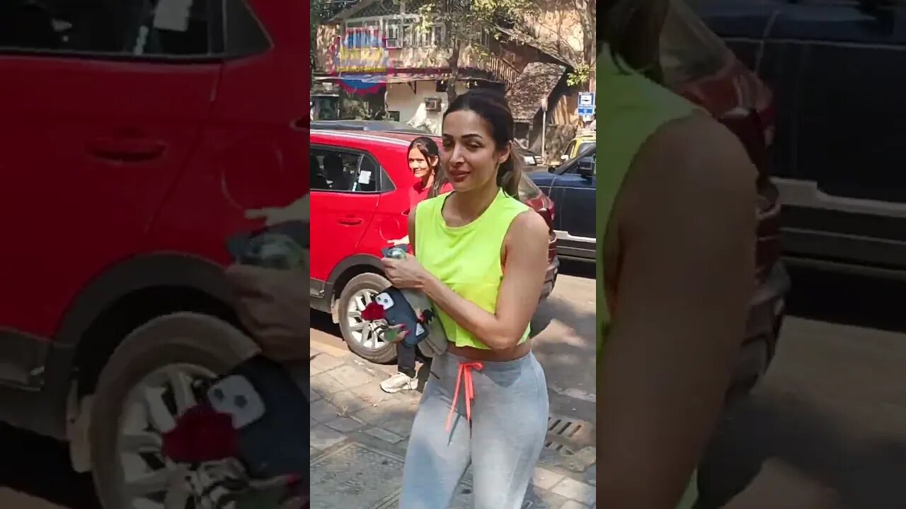 Malaika Arora Spotted At Yoga Class In Bandra