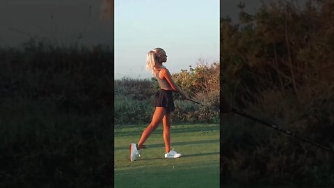 Did she make it tho? #golf #golfswing #golfgirl #sports #shorts #replaye