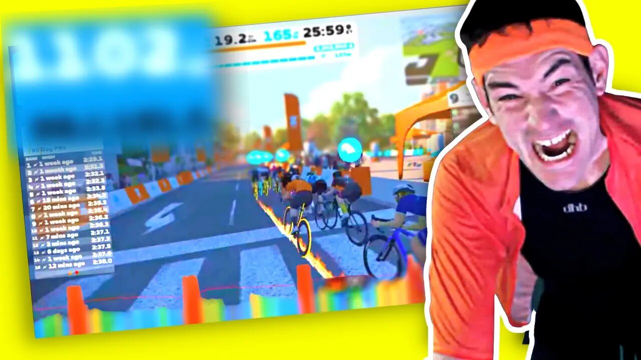 Downtown Dolphin Crit City Race on Zwift 🥵