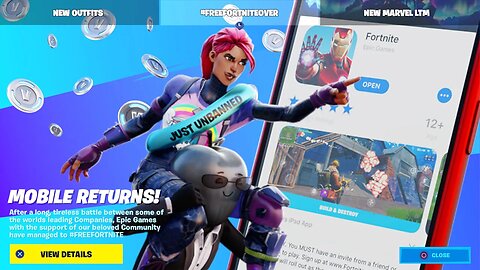 FORTNITE MOBILE RETURNS!