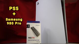 PS5 + Samsung 980 Pro With Heatsink