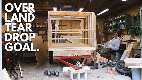 I am building an Apocalyptic Overland Teardrop Trailer - Teardrop Build Ep.7