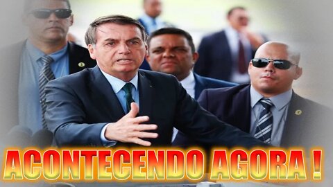 BOLSONARO CONVOCA REUNIAO AGORA EM BRASILIA!