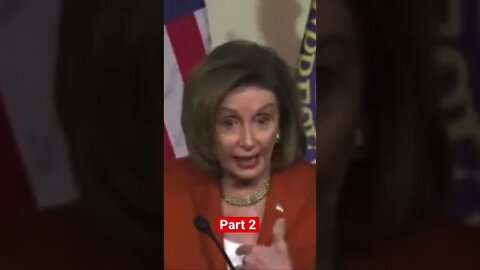 Nancy Pelosi Can’t Speak In A Full Sentence Part 2 #shorts