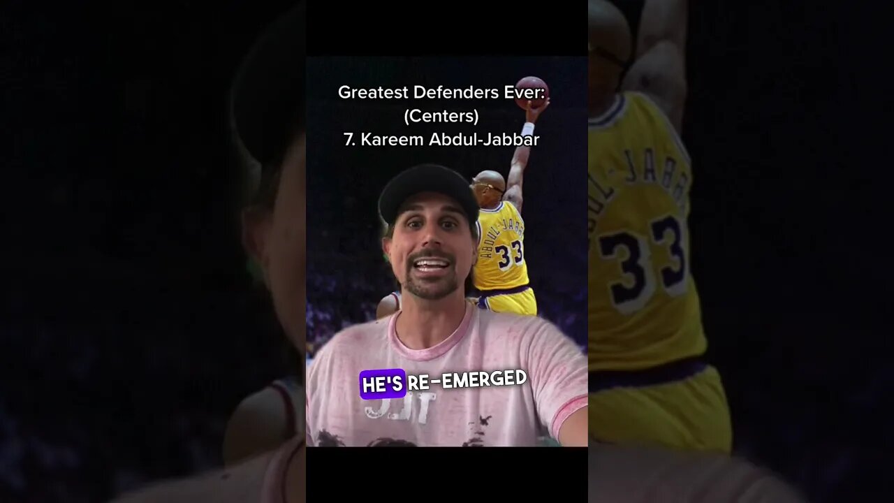 Kareem Abdul-Jabbar Greatest NBA Defender EVER?!