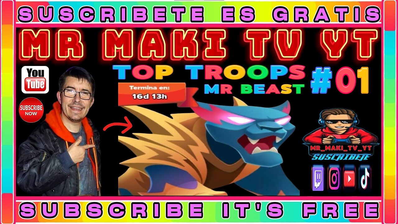 MrBeast in TOP TROOPS, the new summoning unit #001 #toptroops @MR MAKI TV