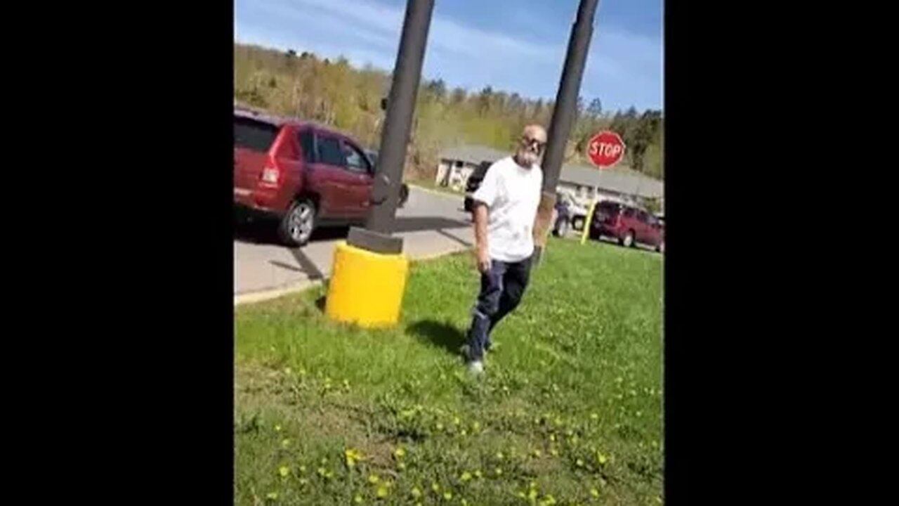 This IS My Job Says This Panhandler, Takes The Walk Of Shame.. Iron Mountain, MI | Jason Asselin