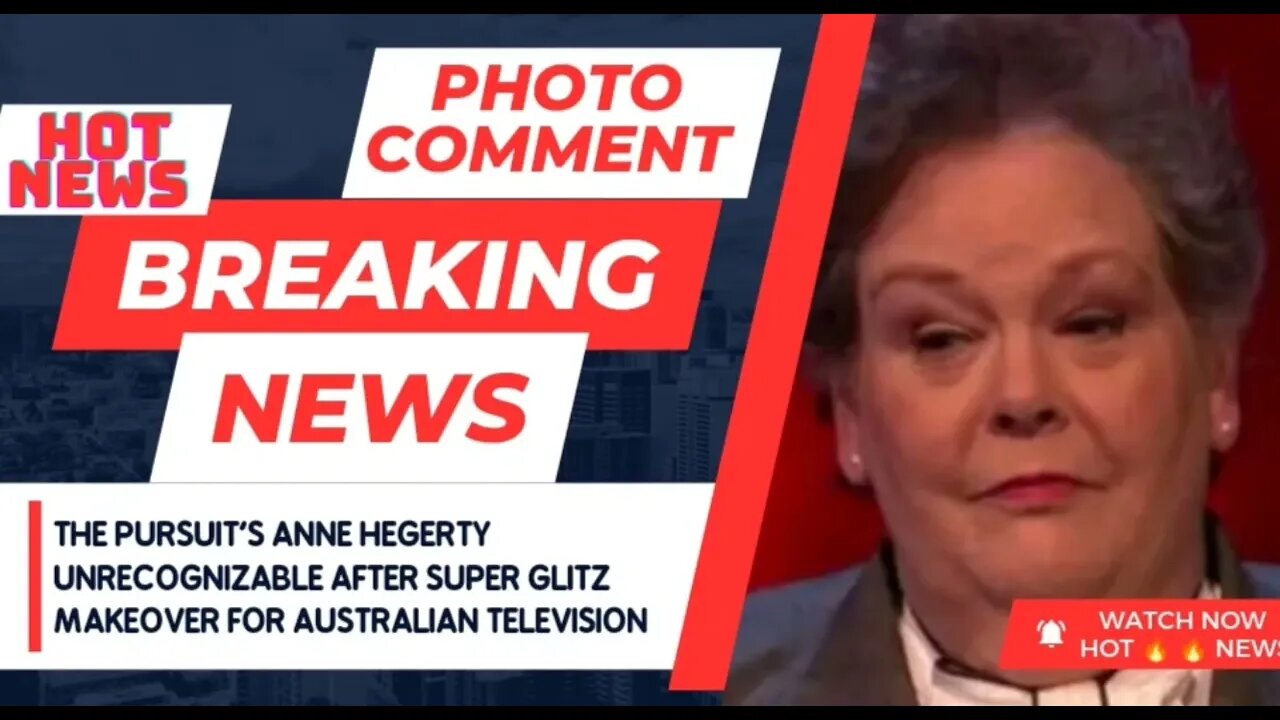 The Pursuit's Anne Hegerty unrecognizable after super glitz makeover for Australian television