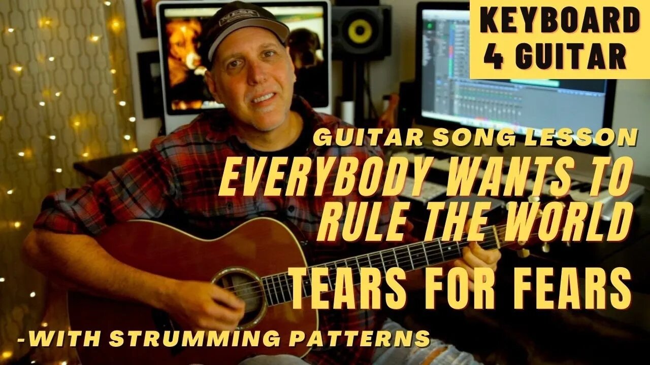 Tears For Fears Everybody Wants To Rule World Guitar Song Lesson