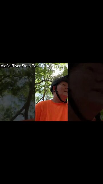 Ebike Riding Alafia River State Park