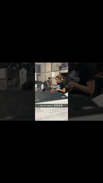 Choir teacher shoots student with nerf gun