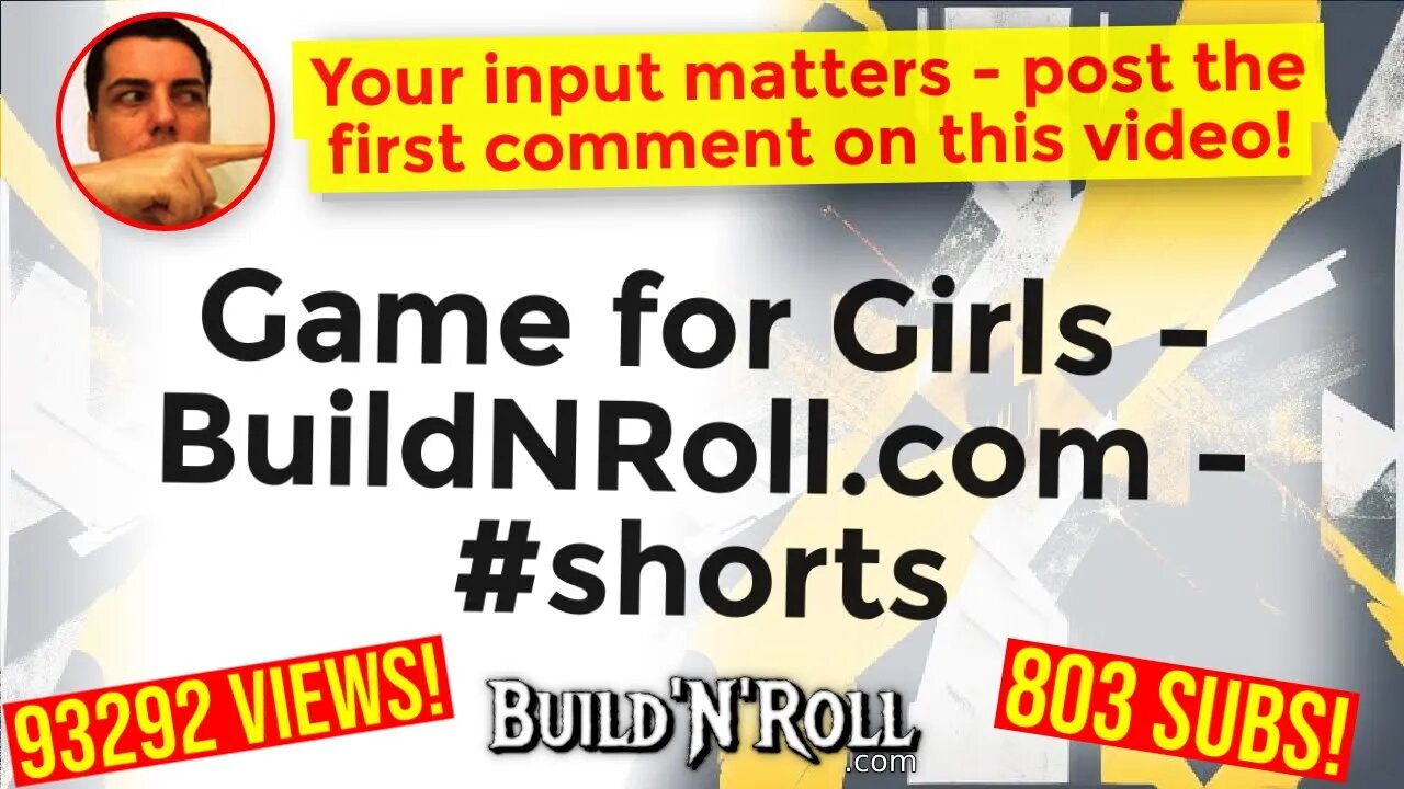 Game for Girls - BuildNRoll.com - #shorts