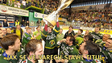 Jak se v Karlových Varech slavil v roce 2009 extraligový titul ● sestřih z play off