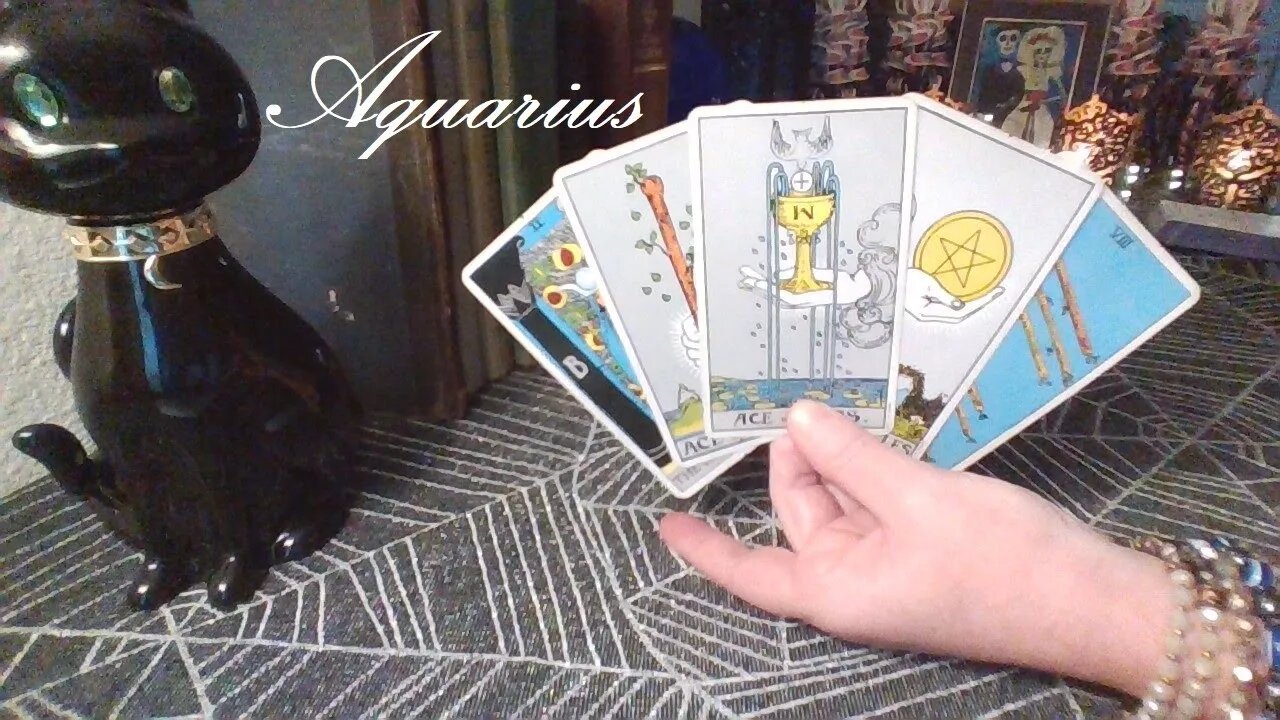 Aquarius ❤️ This Decision Will Have EVERYONE TALKING Aquarius! Mid October 2022 #TarotReading