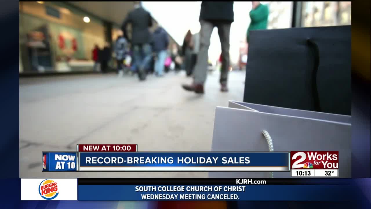 Record-breaking holiday sales