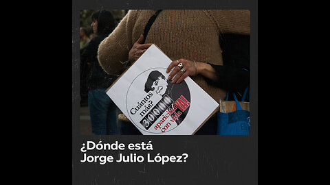 ¿Dónde está Jorge Julio López?