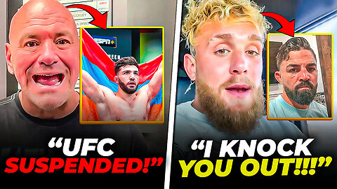 Arman Tsarukyan Fined $25,000 by UFC Dana White! Jake Paul Promises K.O Against Mike Perry!