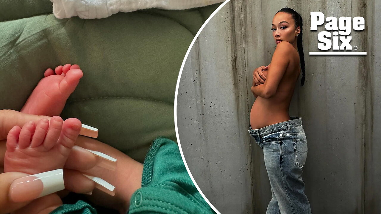 Draya Michele, 39, gives birth to third baby, her first with NBA star Jalen Green, 22