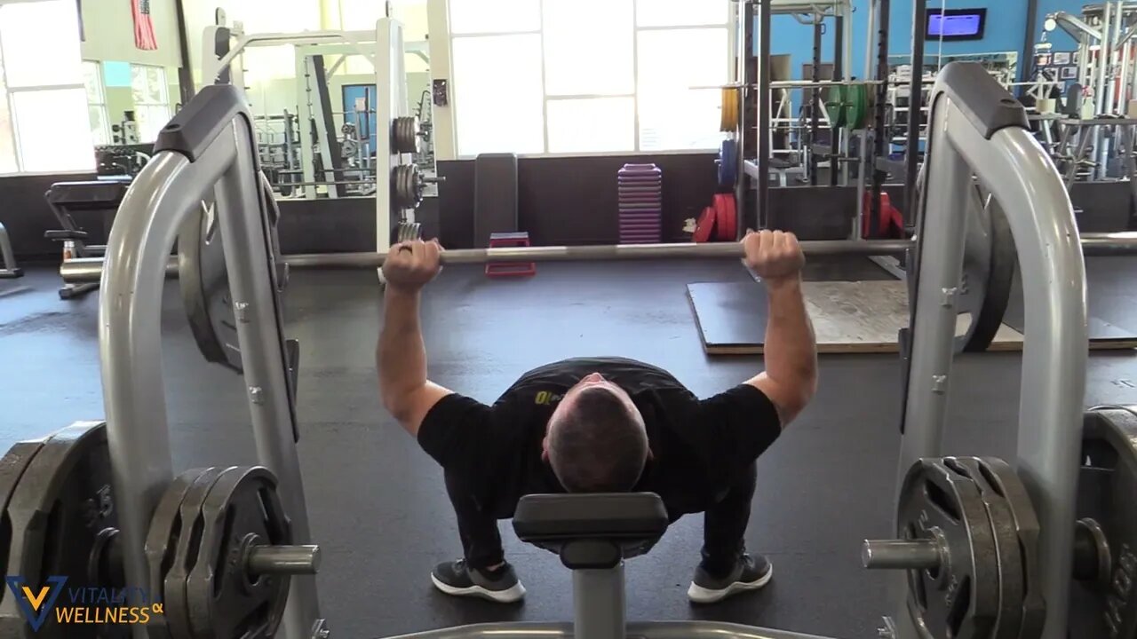 Incline bench press