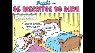 Magali em-Os biscoitos do Dudu | Gibis do Rapha 2