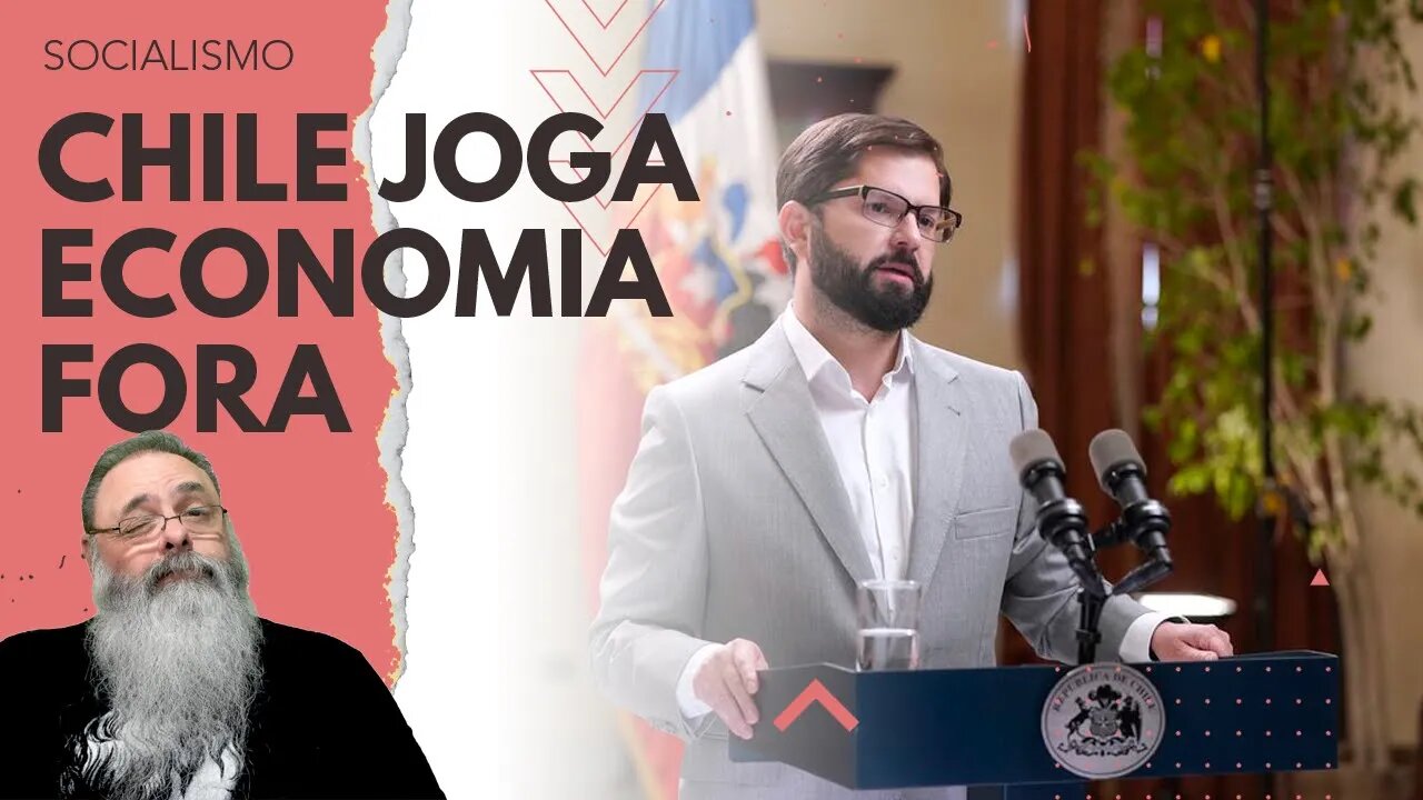 BORIC vai ACABAR com a PREVIDÊNCIA SAUDÁVEL do CHILE para METER a MÃO na POUPANÇA dos CHILENOS