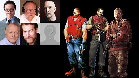 Video Game Voice Comparison- Barry Burton (Resident Evil)