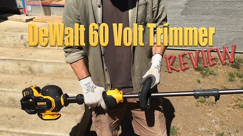 DeWalt Flexvolt 60V Cordless String Trimmer (DCST970)