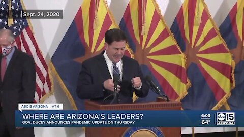 Where are Arizona leaders?