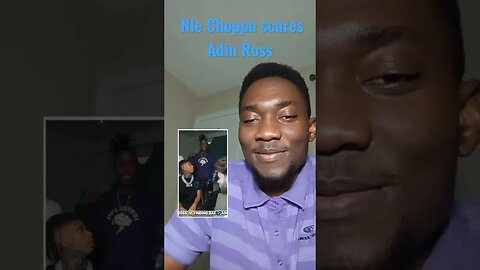 Nle Choppa scares Adin Ross🤣🤣🤣 -TopG Reaction