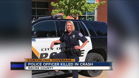 Racine police mourn the death of an officer for the second time in less than a year