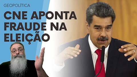 DIRETOR do CNE, o TSE da VENEZUELA, RECONHECE FRAUDE e PEDE DESCULPAS aos VENEZUELANOS mas NADA MUDA