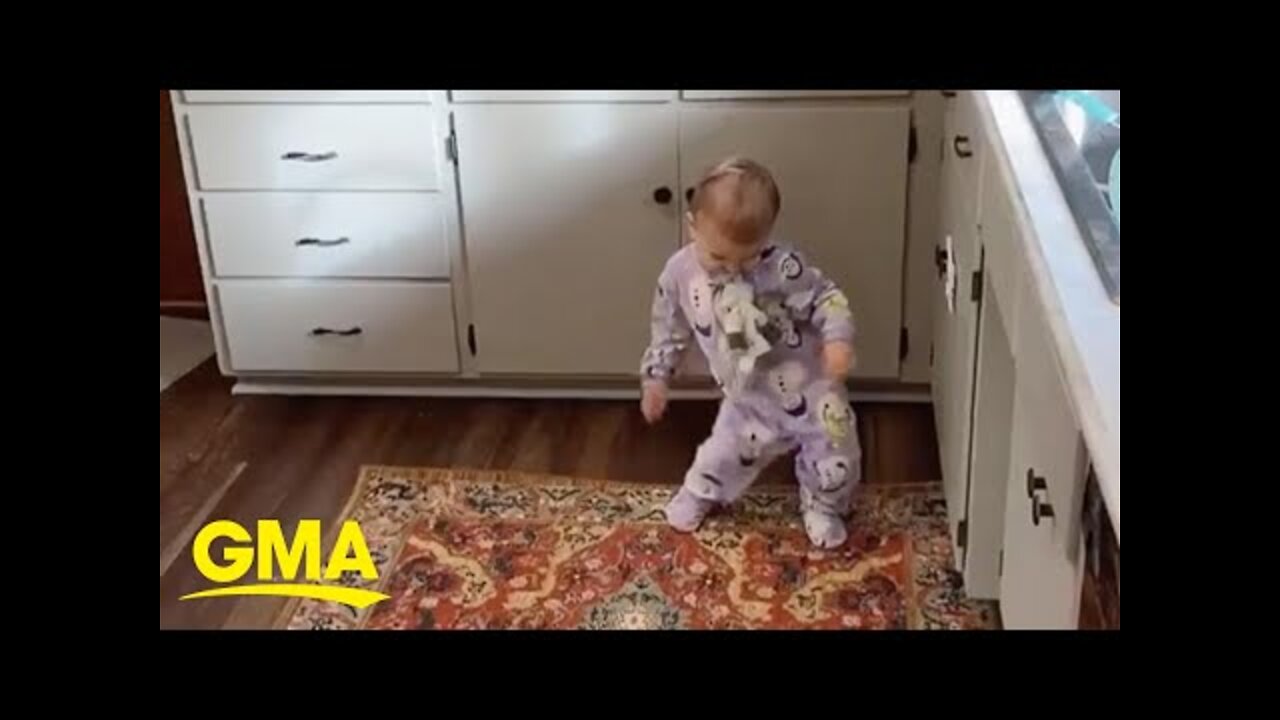 Mom's dancing baby videos are giving us life | GMA Digital