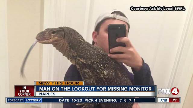 SWFL man asks for help in finding missing pet monitor