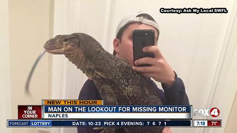 SWFL man asks for help in finding missing pet monitor